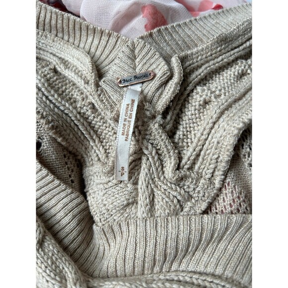 Free People Women’s Maxi Dress Boho Rose Floral Sz Small S - Picture 5 of 9